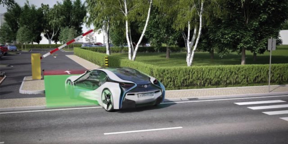 Der BEA Laserscanner erkennt die Fahrtrichtung des Fahrzeuges