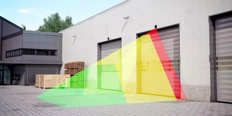 Präzise Distanzmessung mit dem BEA LZR widescan Sensor