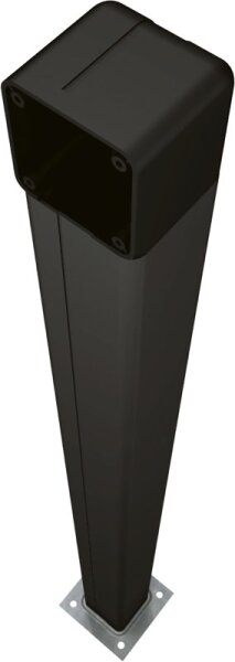 CAME Standsäule für Unterputzschalter, schwarz