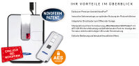 Novoferm Sektionaltor ISO 45 Aktion, Groß-Lamelle,Satin, inkl. Torantrieb