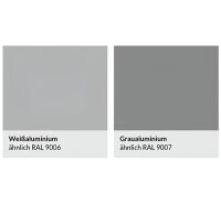 Novoferm Sektionaltor ISO 20 Aktion, Garagentor + Premium-Torantrieb I Alu-farbig