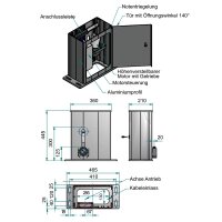 BelFox Schiebetorantrieb Premium Slider 800