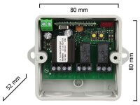 Dickert E27Q-200 Funkempfänger 2 Kanal mit 433 MHz AM