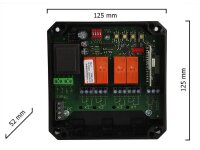 Dickert E25Q-400 Funkempfänger 4 Kanal mit 868 MHz FM Modul "Sommer"