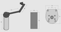 BelFox  DTA-KP-Set Drehtorantrieb mit Knickarm für...