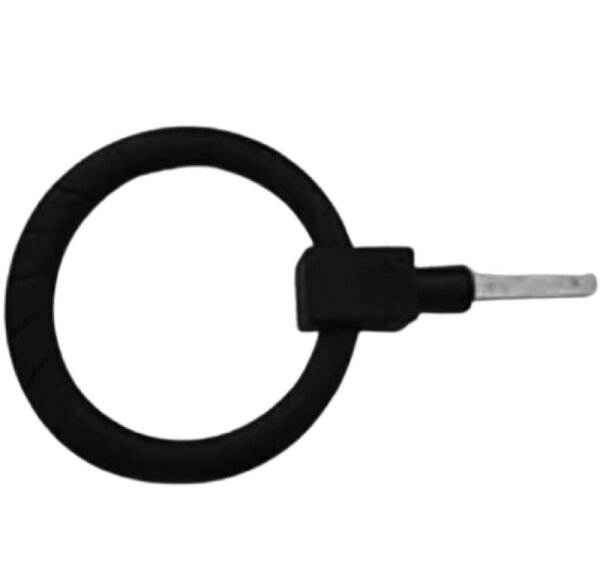 Normstahl Ringgriff schwarz