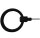 Normstahl Ringgriff schwarz
