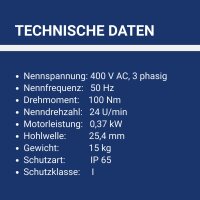 Marantec Antriebspaket STA 1-10-24 KE, 7m Kabel