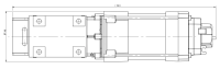 DoorTec Antriebspaket für Sektionaltore SD-100-24-E-DES-15-25,4-T5