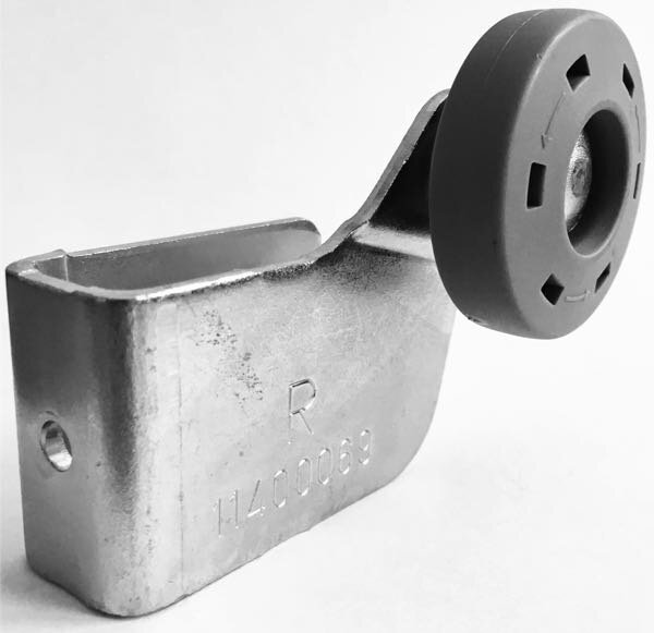 Oberer Laufrollenhalter mit Rolle rechts Novoferm, Siebau