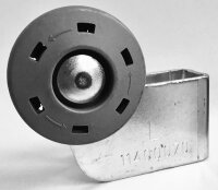 Oberer Laufrollenhalter mit Rolle links Novoferm, Siebau