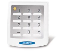 Novoferm Signal 218 Funk Codetaster - Edelstahlblende