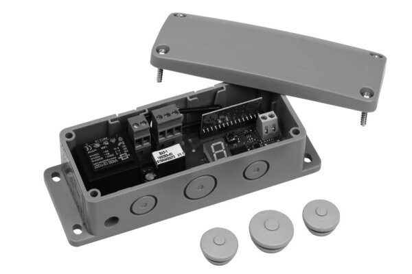 Novoferm Tormatic Funk-Empfänger Novotron 171, Tormatic E43-1 mit. Gehäuse