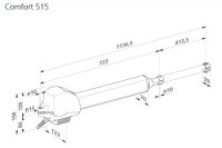 Marantec Comfort 515 Drehtorantrieb Set