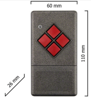 Dickert S20-433A1L00 Handsender LinearCode 1 Kanal 433...