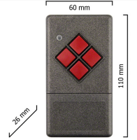 Dickert S20-868A1L00 Handsender LinearCode 1 Kanal 868 MHz