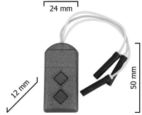 Dickert S5U-868A2K00 Handsender KeeLoq 2 Kanal 868 MHz