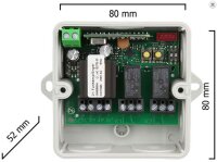 Dickert E27Q-433A200 Mini Empfänger, 230V, 2 Kanal...