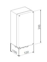 Marantec Leergehäuse für Control x52 und x82