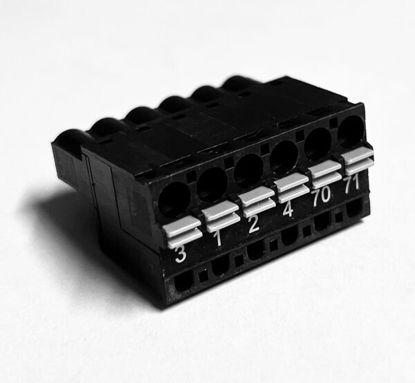 Marantec Anschlussklemme, schwarz