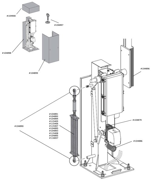 Marantec Kabelbaum Motor / Sensor Parc 300
