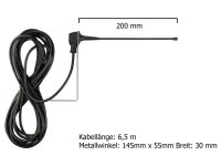 Dickert Stabantenne 40 MHz FZB09-00, Außenmontage