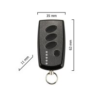 Dickert S8Q-868A15L00 Handsender, Linear-Code, 15-Kanal 868 MHz