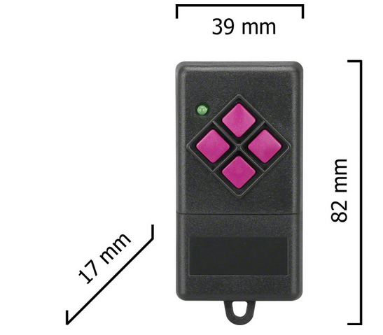 Dickert FHS10-01 Handsender, 1-Kanal, 40 MHz FM