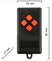 Dickert MAHS27-04 Handsender, 4-Kanal, 27 MHz